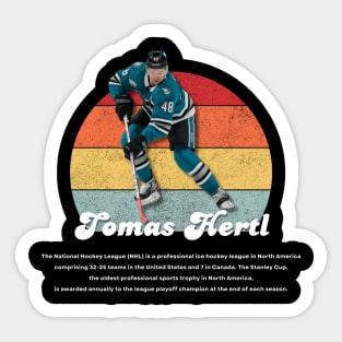 Tomas Hertl Vintage Vol 01 Sticker